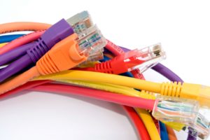 Structured Drops Infrastructure for Cat7 Computer Network Cabling in Ohio